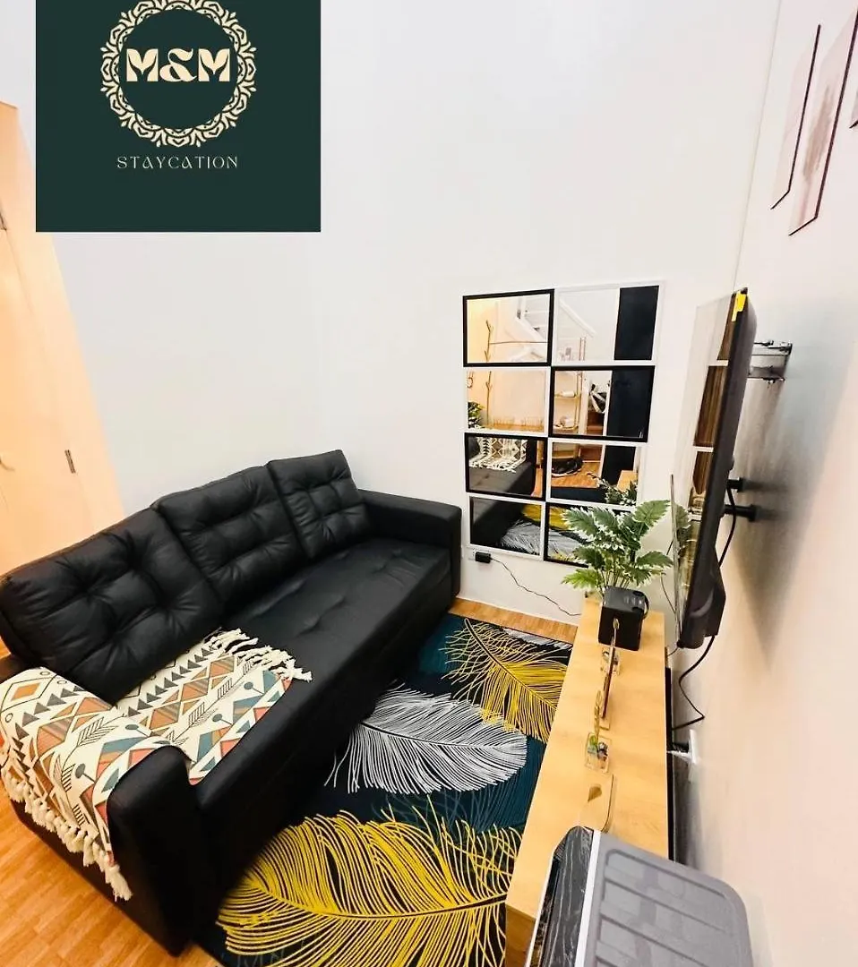 2 Bedroom And Bathroom Staycation Condo In Mandaluyong City Near Boni Mrt With Wifi And Karaoke And Pool Manila Philippines